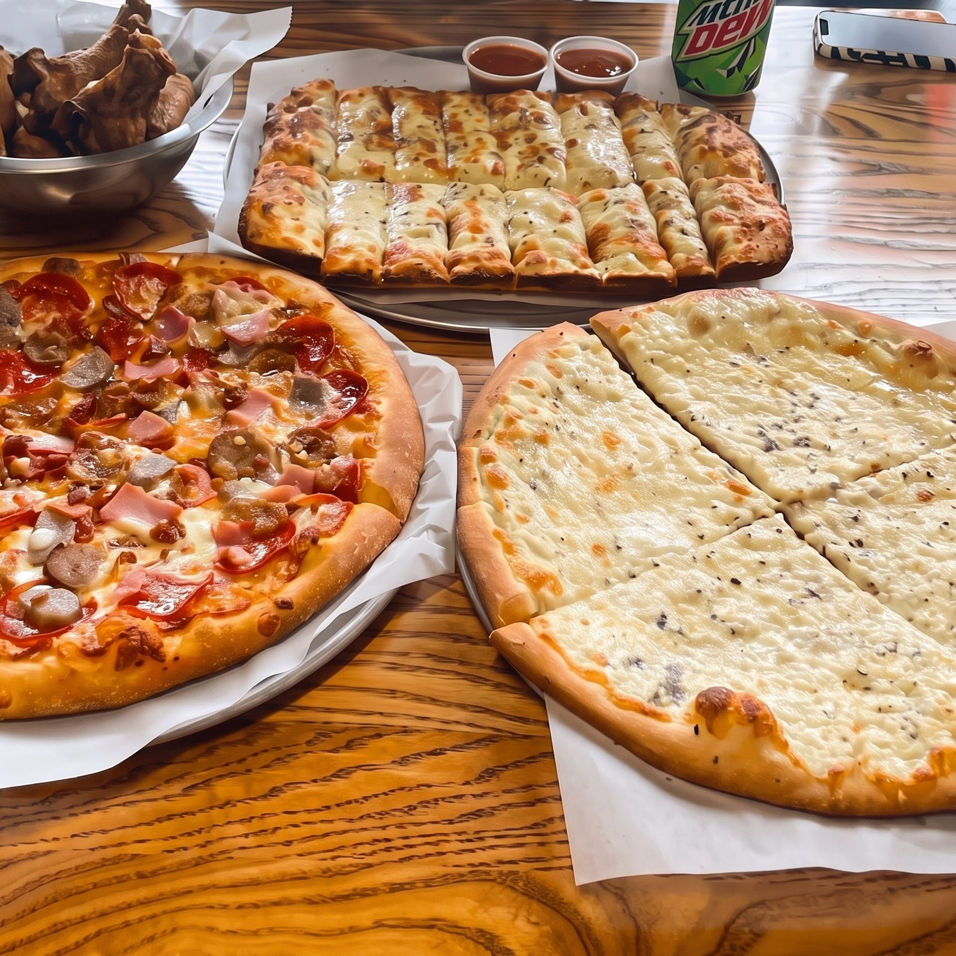 Pizza, wings & more