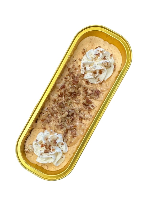 Cheesecake Slice - Pumpkin Pecan Caramel.