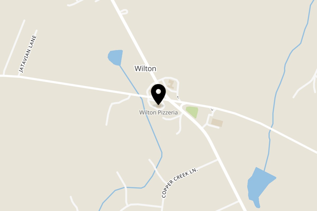 Map showing the location of Adriano's Pizzeria on 3596 NC-56 in Creedmoor